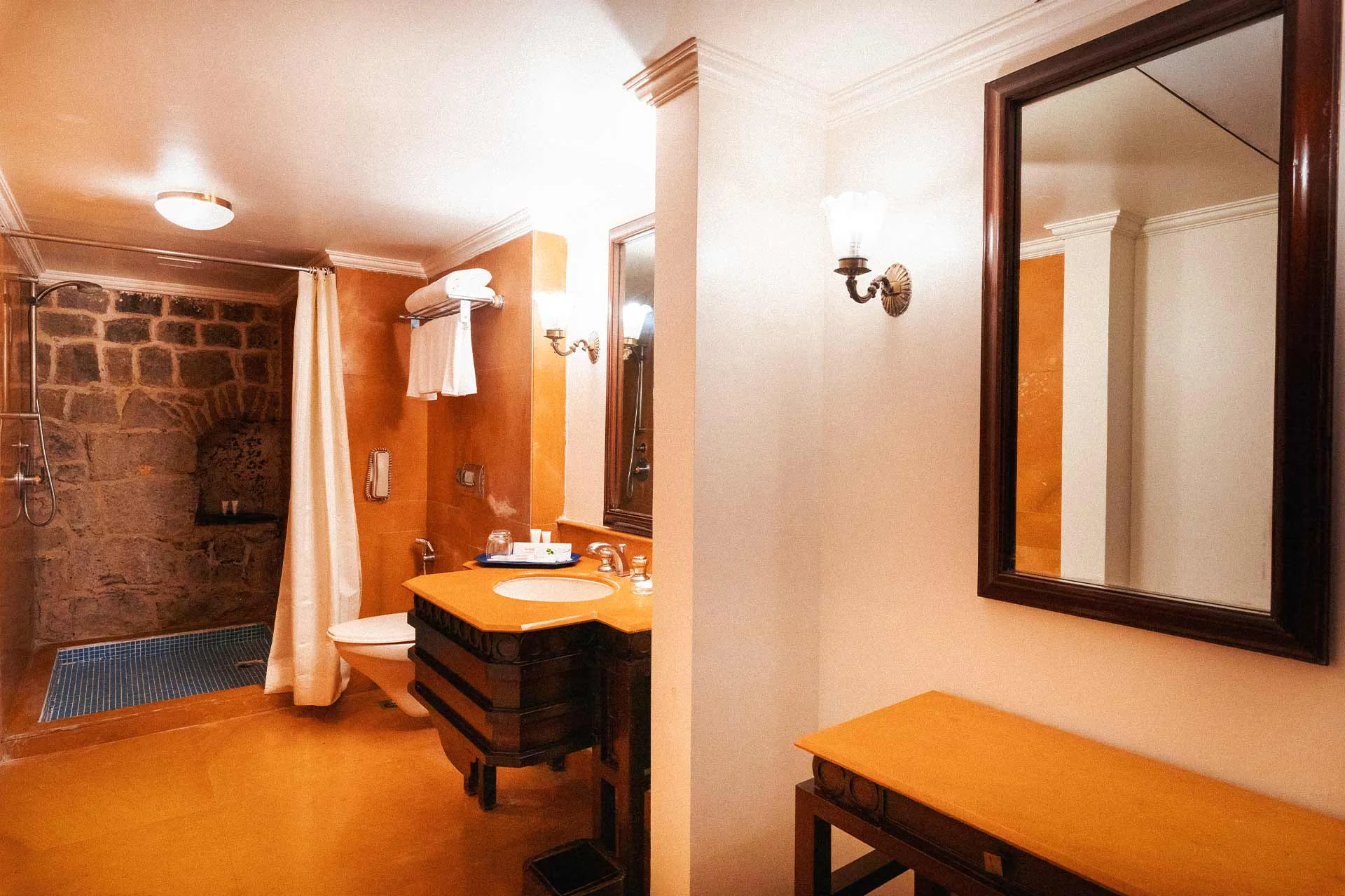 Kholi Deluxe Room at Fort JadhavGADH, Heritage Resort near Pune