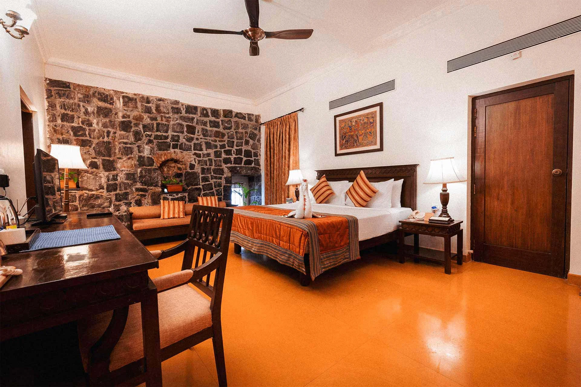 Experience Luxury Stay at Fort JadhavGADH - Varsha Suite Image 3